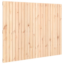 Wandhoofdbord 140X3X110 Cm Massief Grenenhout Naturel 140 x 110 cm
