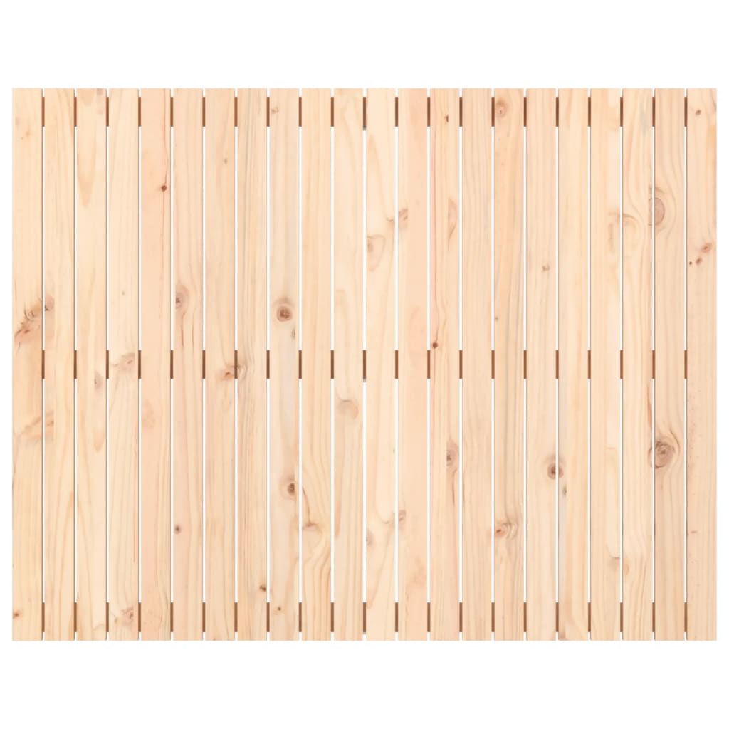 Wandhoofdbord 140X3X110 Cm Massief Grenenhout Naturel 140 x 110 cm