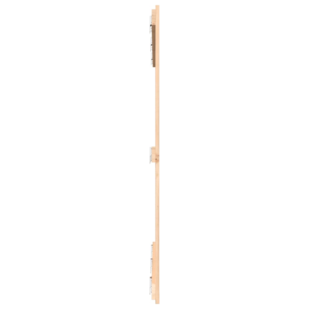Wandhoofdbord 140X3X110 Cm Massief Grenenhout Naturel 140 x 110 cm