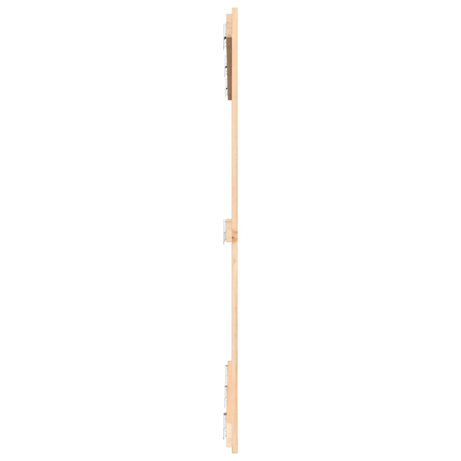 Wandhoofdbord 140X3X110 Cm Massief Grenenhout Naturel 140 x 110 cm