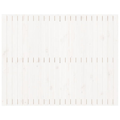 Wandhoofdbord 40X3X0 Cm Massief Grenenhout Wit 140 x 110 cm