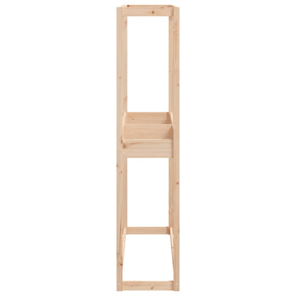 Bandenrek Massief Grenenhout 120 x 40 x 180 cm Naturel