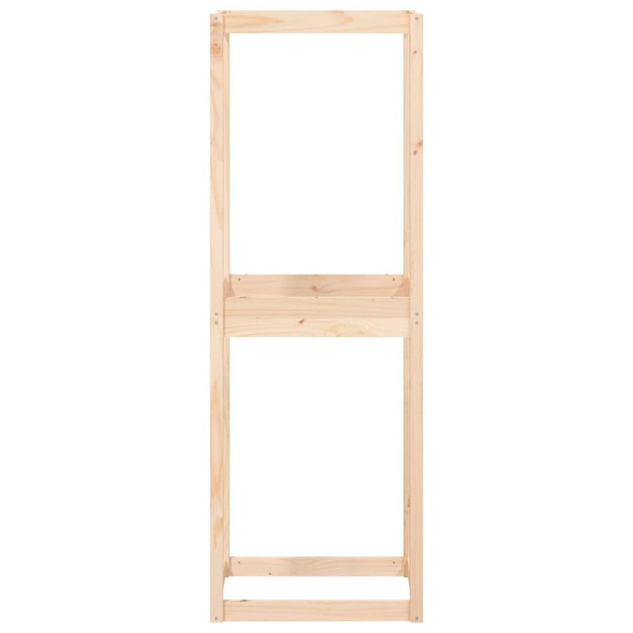 Bandenrek Massief Grenenhout 63 x 40 x 180 cm Naturel
