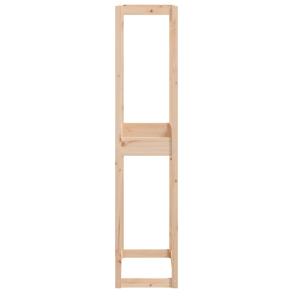 Bandenrek Massief Grenenhout 63 x 40 x 180 cm Naturel