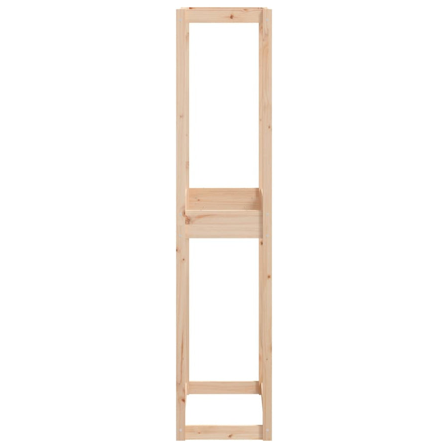 Bandenrek Massief Grenenhout 63 x 40 x 180 cm Naturel
