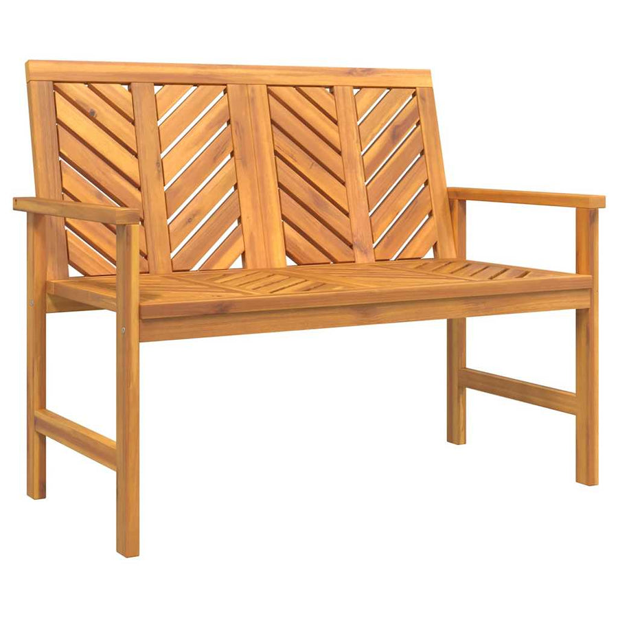 Tuin loungeset 4 pcs Bruin Massief Acaciahout
