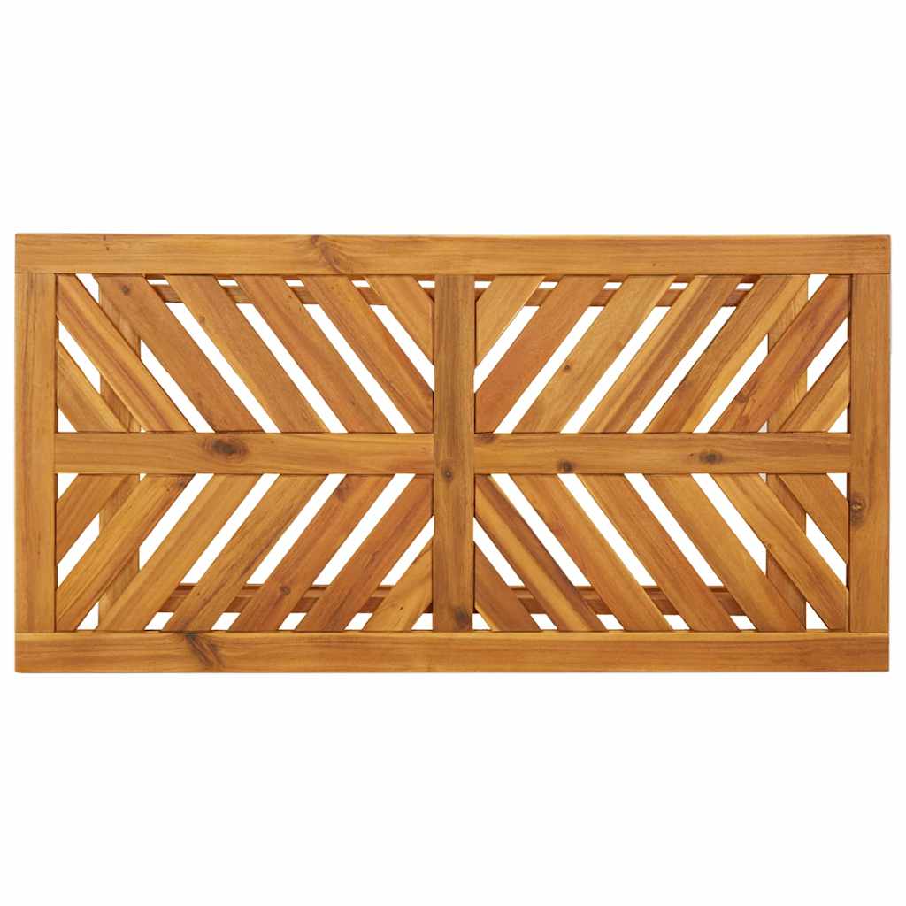 Tuin loungeset 4 pcs Bruin Massief Acaciahout
