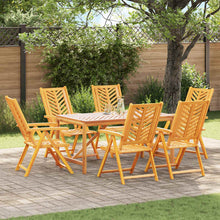 Tuinstoel 6 pcs Bruin 57 x 72 x 109 cm Massief Acaciahout