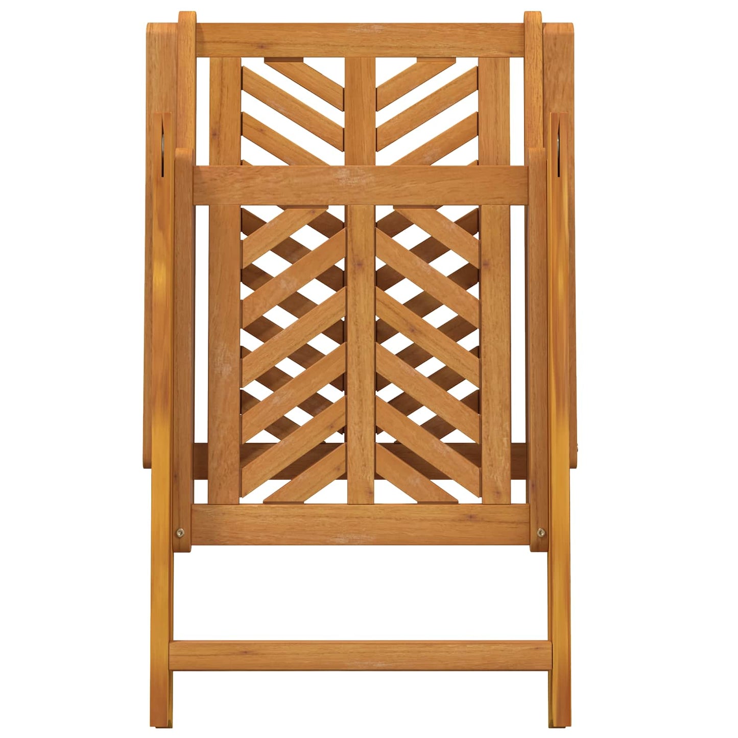 Tuinstoel 6 pcs Bruin 57 x 72 x 109 cm Massief Acaciahout