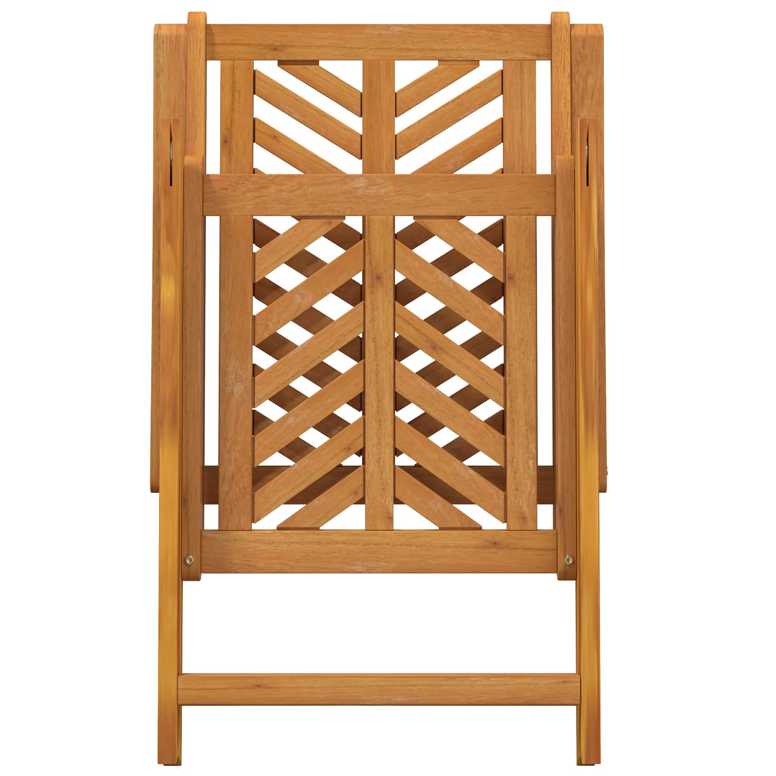 Tuinstoel 6 pcs Bruin 57 x 72 x 109 cm Massief Acaciahout