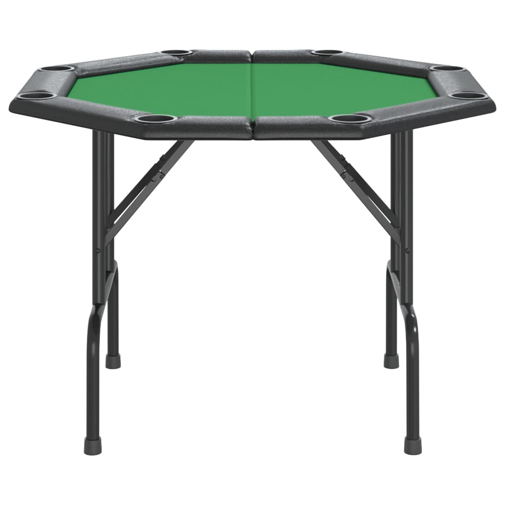 Pokertafel Voor 8 Spelers Inklapbaar 108X108X75 Cm Groen