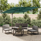 Zweefparasol Met Dubbel Dak 300X300 Cm Groen