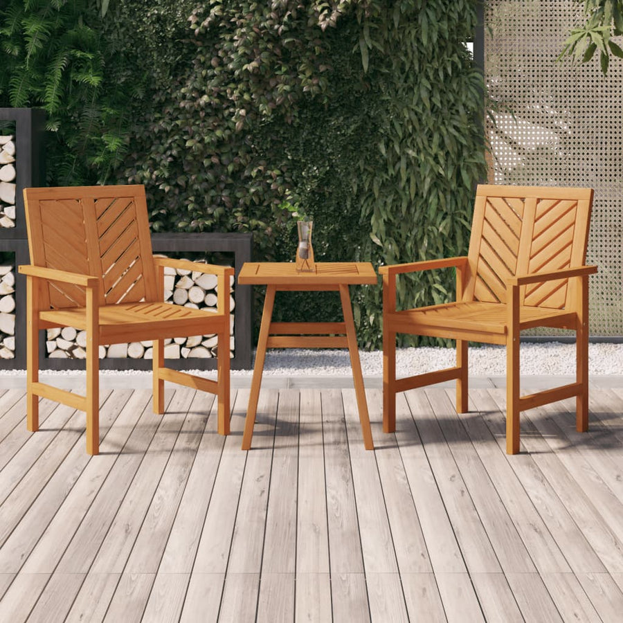 Tuinstoelen Massief Acaciahout 2
