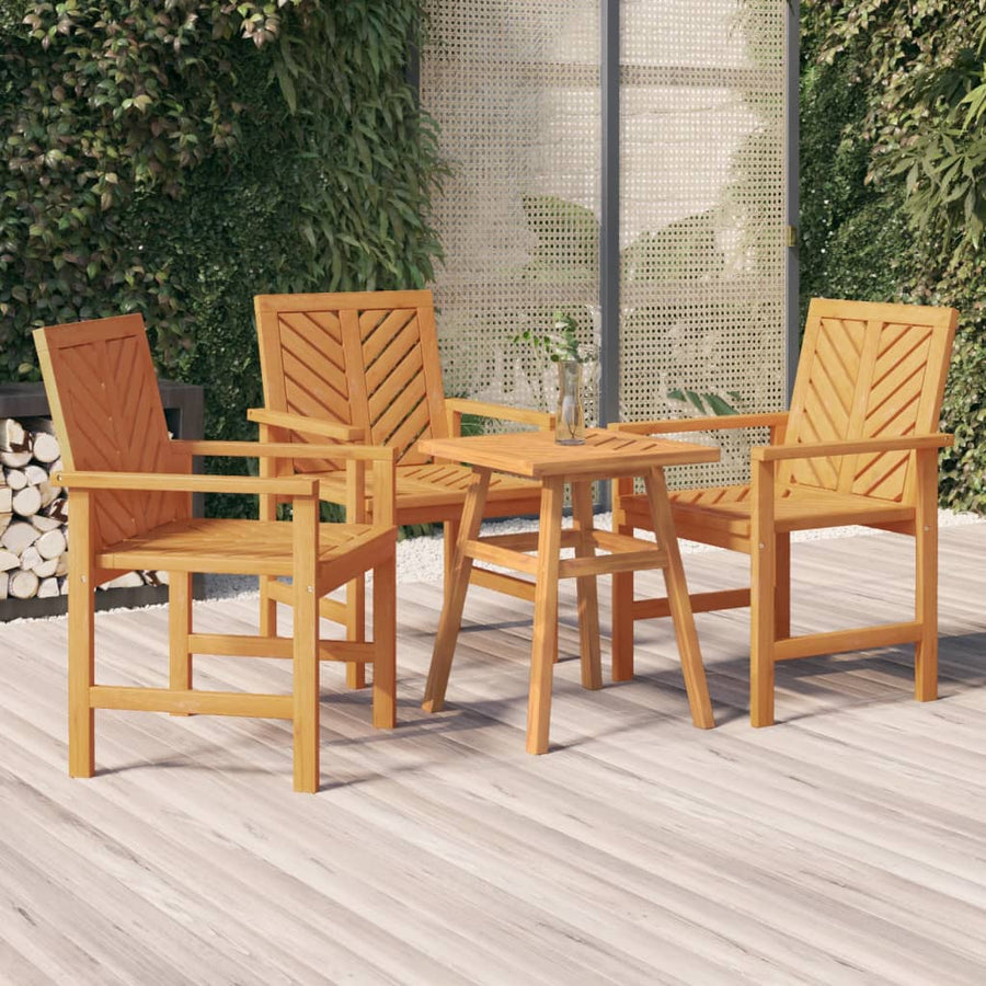 Tuinstoelen Massief Acaciahout 3