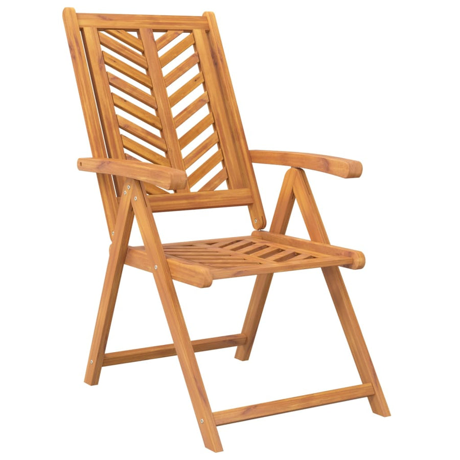 Tuinstoelen Verstelbaar Massief Acaciahout 2