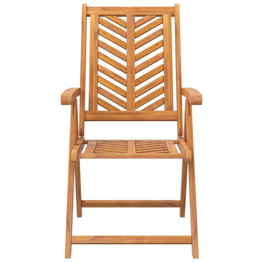 Tuinstoelen Verstelbaar Massief Acaciahout 2