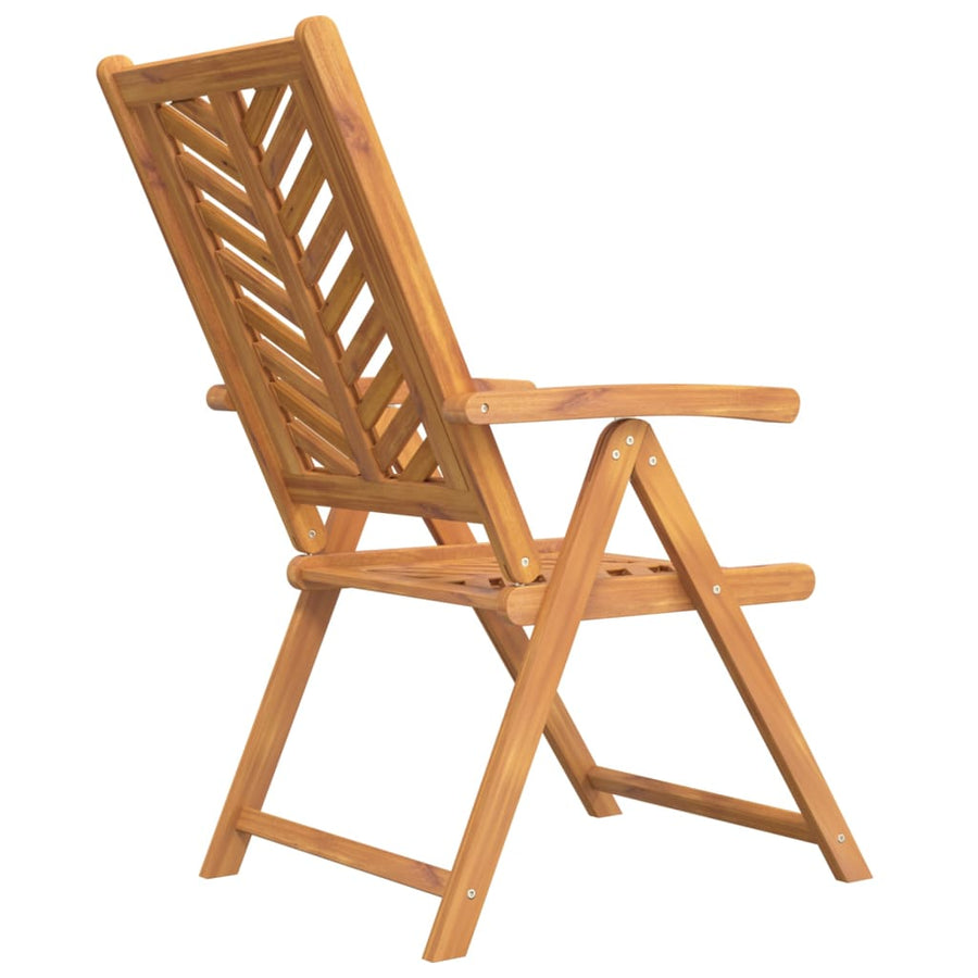 Tuinstoelen Verstelbaar Massief Acaciahout 2