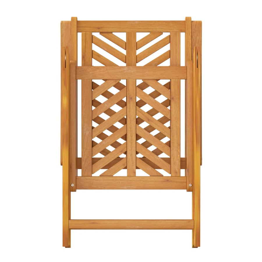 Tuinstoelen Verstelbaar Massief Acaciahout 2