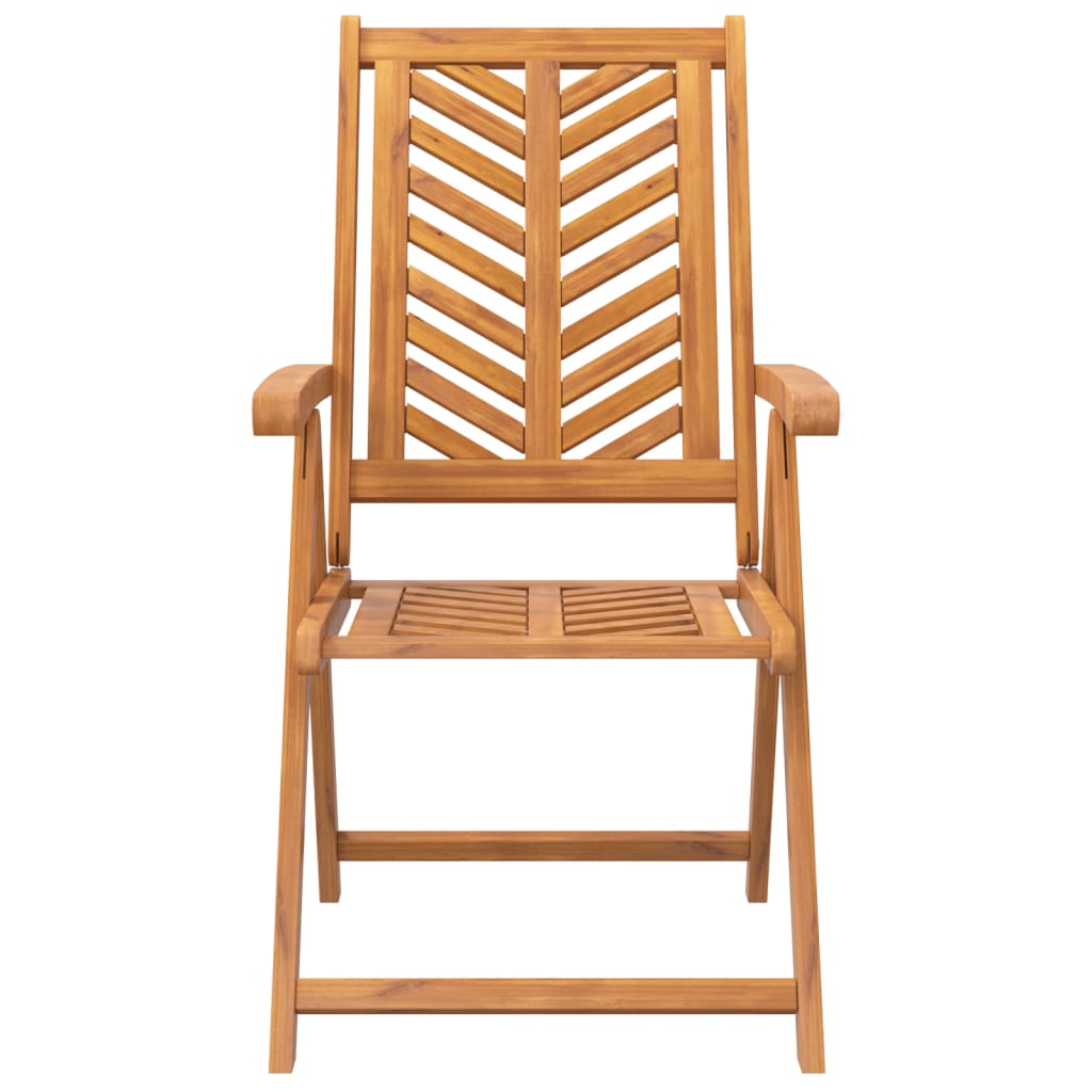 Tuinstoelen Verstelbaar Massief Acaciahout 3