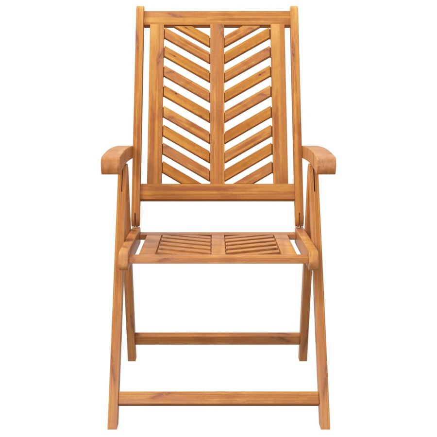 Tuinstoelen Verstelbaar Massief Acaciahout 3