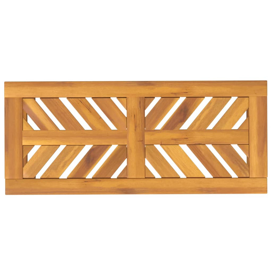 Tuinbank 80 Cm Massief Acaciahout 80 x 35 x 45 cm