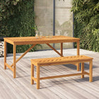 Garden Bench 110 cm Solid Acacia Wood