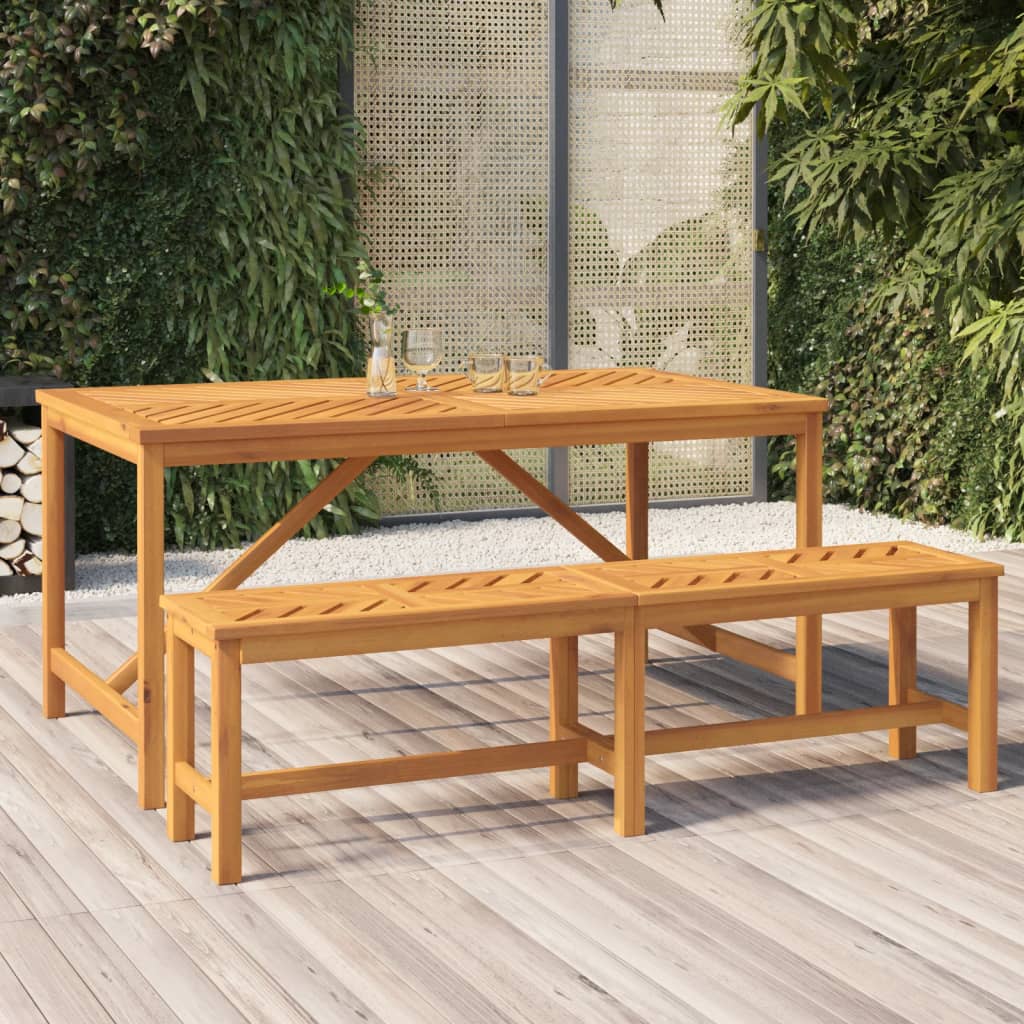 Tuinbank 150 Cm Massief Acaciahout 150 x 35 x 45 cm