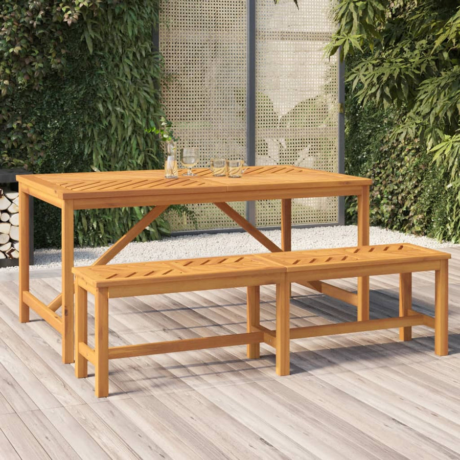 Tuinbank 150 Cm Massief Acaciahout 150 x 35 x 45 cm