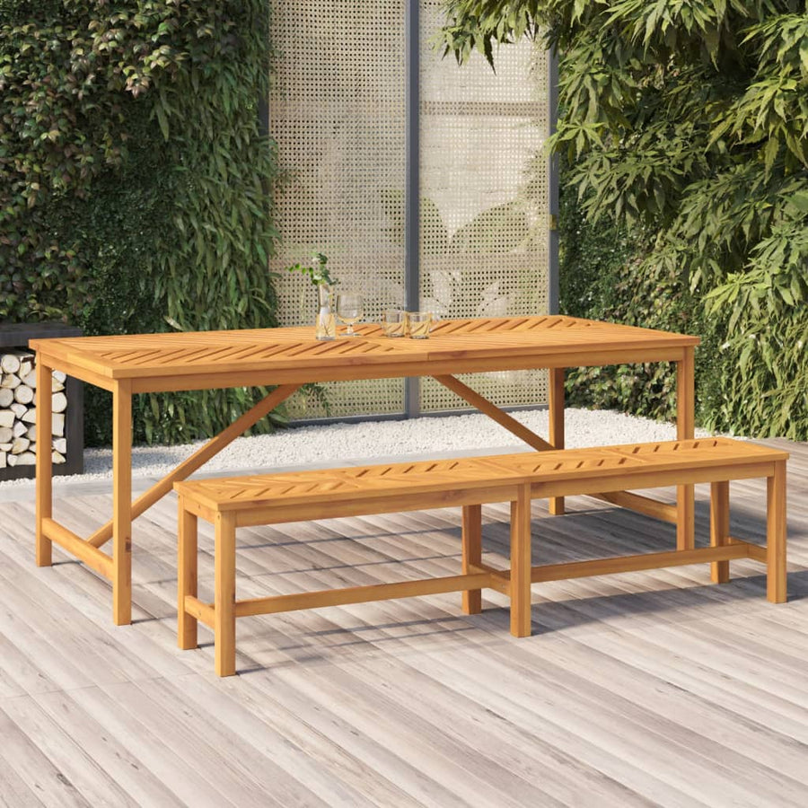 Tuinbank 180 Cm Massief Acaciahout 180 x 35 x 45 cm