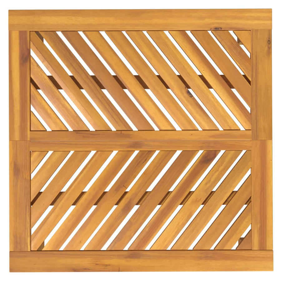 Tuintafel Massief Acaciahout 90 x 90 x 74 cm