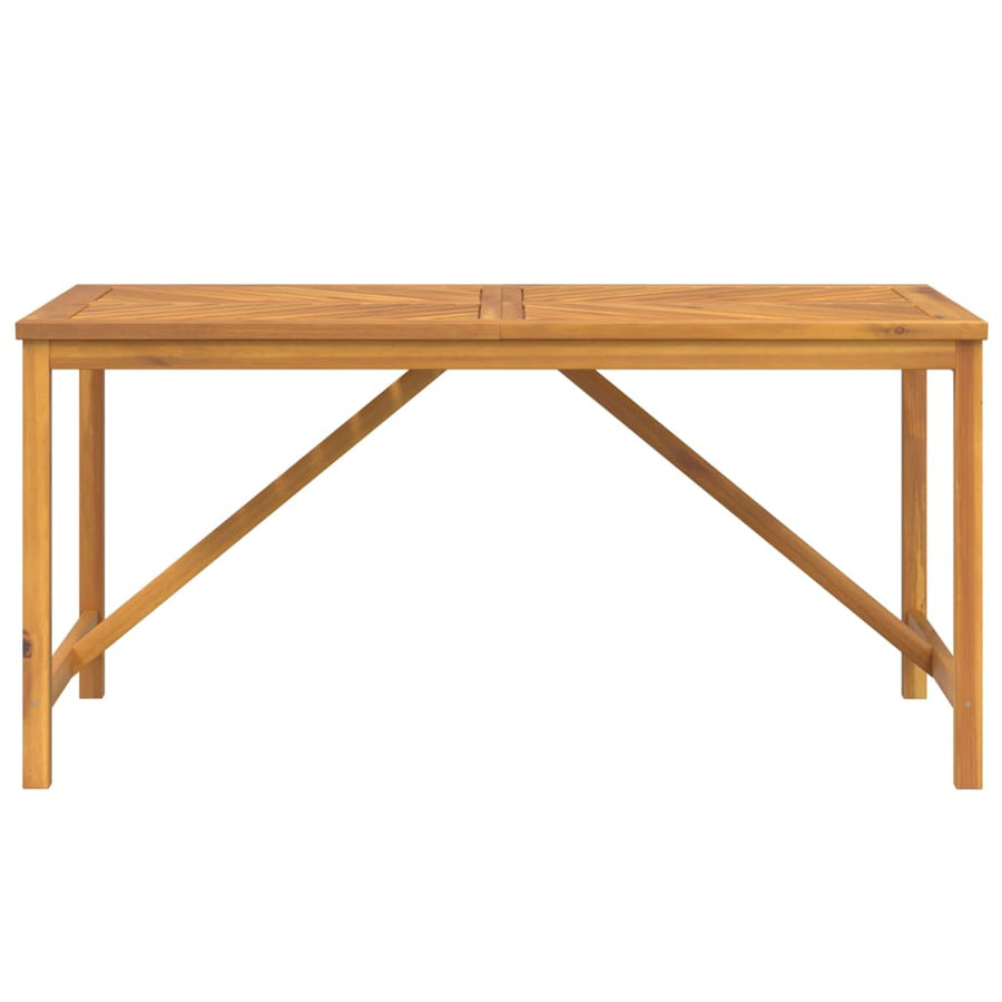 Tuintafel 150X90X74 Cm Massief Acaciahout