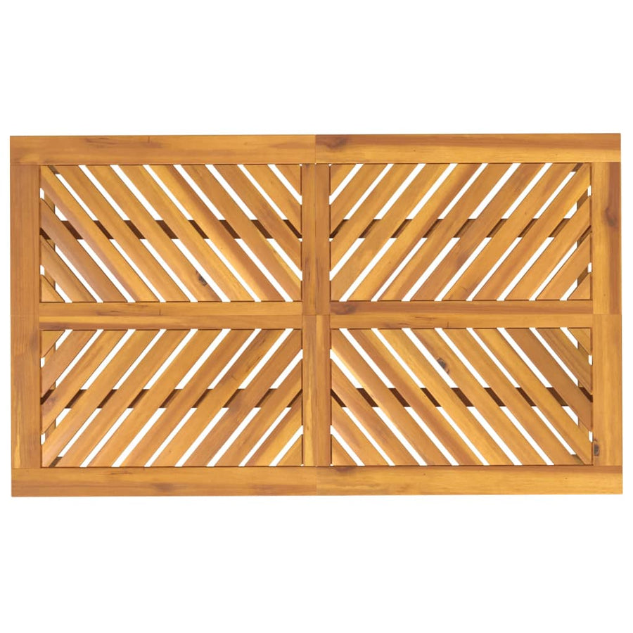 Tuintafel 150X90X74 Cm Massief Acaciahout