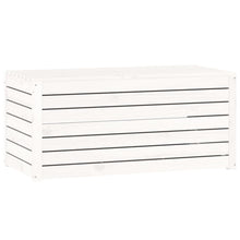 Tuinbox 101X50,5X46,5 Cm Massief Grenenhout Wit