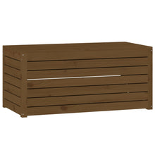 Tuinbox 101X50,5X46,5 Cm Massief Grenenhout Honingbruin