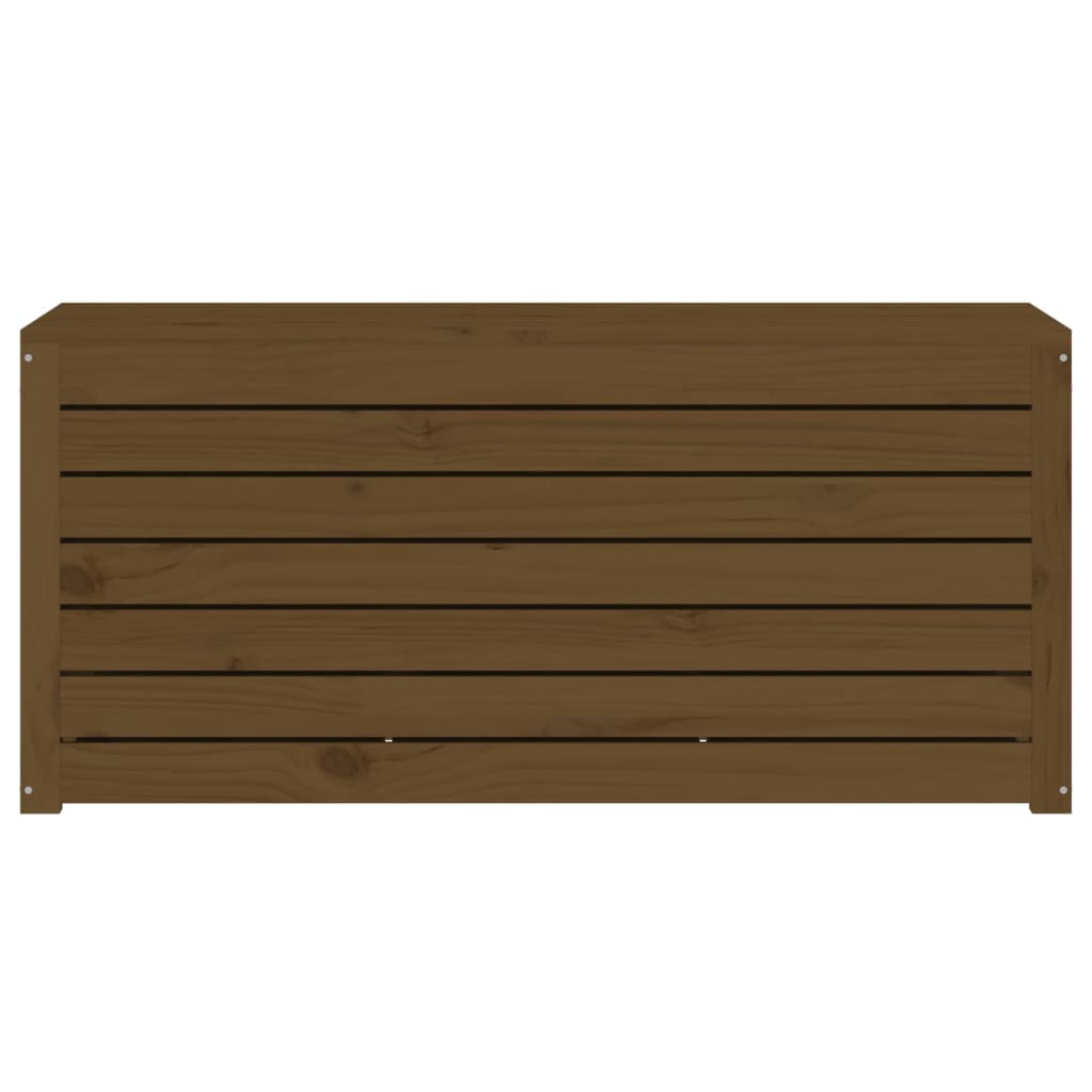Tuinbox 101X50,5X46,5 Cm Massief Grenenhout Honingbruin