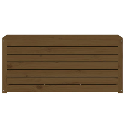 Tuinbox 101X50,5X46,5 Cm Massief Grenenhout Honingbruin