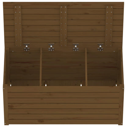Tuinbox 101X50,5X46,5 Cm Massief Grenenhout Honingbruin