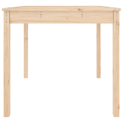 Tuintafel 82,5X82,5X76 Cm Massief Grenenhout 82.5 x 82.5 x 76 cm Natuurlijk grenenhout