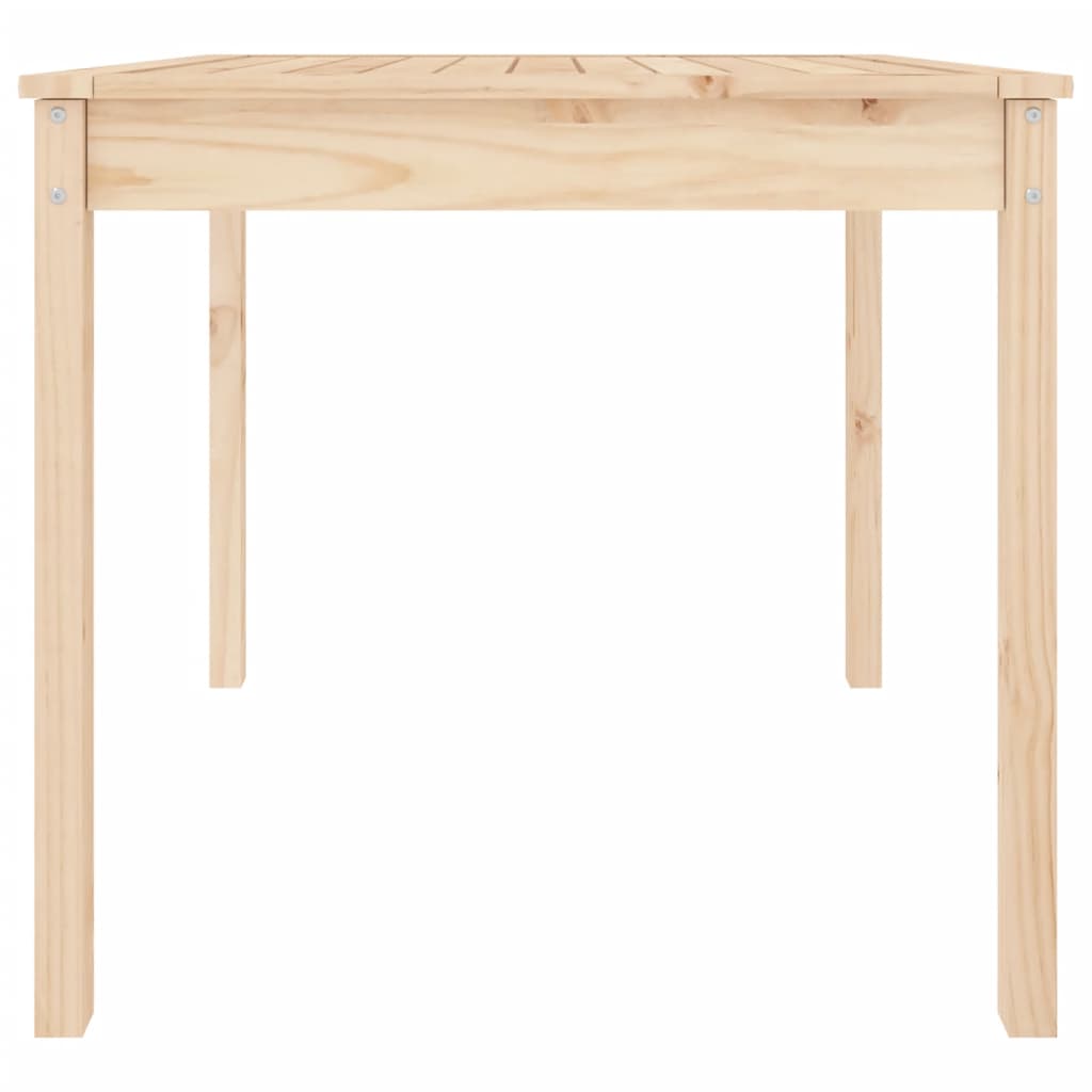 Tuintafel 82,5X82,5X76 Cm Massief Grenenhout 82.5 x 82.5 x 76 cm Natuurlijk grenenhout