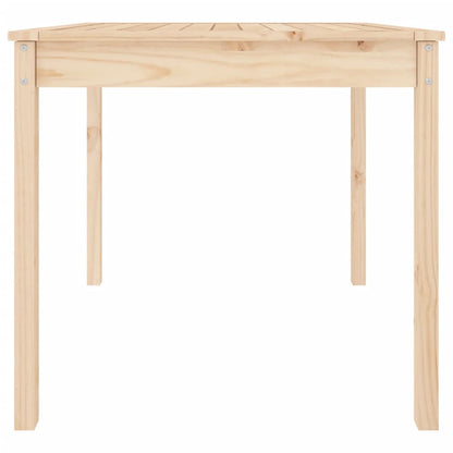 Tuintafel 82,5X82,5X76 Cm Massief Grenenhout 82.5 x 82.5 x 76 cm Natuurlijk grenenhout