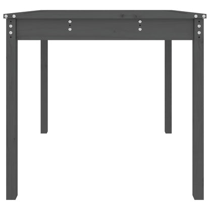 Tuintafel 82,5X82,5X76 Cm Massief Grenenhout Grijs