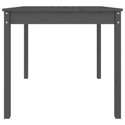 Tuintafel 82,5X82,5X76 Cm Massief Grenenhout Grijs