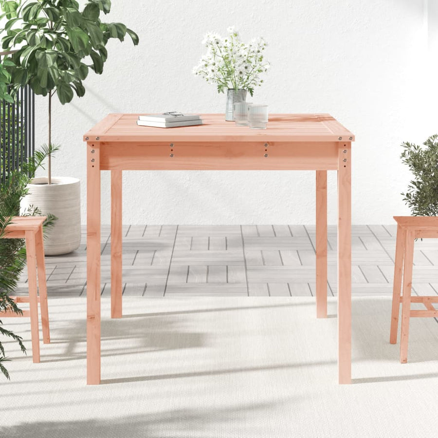 Tuintafel 82,5X82,5X76 Cm Massief Douglashout