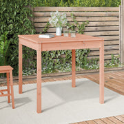 Garden table 82.5x82.5x76 cm solid Douglas fir