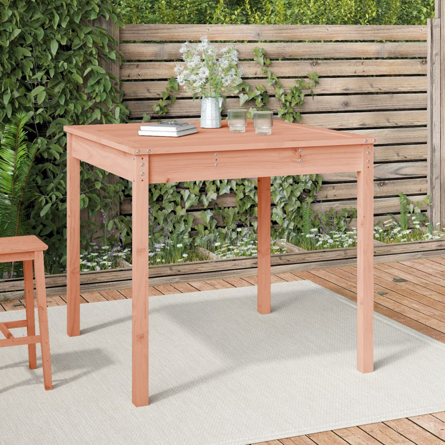 Tuintafel 82,5X82,5X76 Cm Massief Douglashout