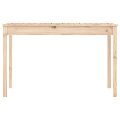 Tuintafel 2X82,5X76 Cm Massief Grenenhout 121 x 82.5 x 76 cm Natuurlijk grenenhout