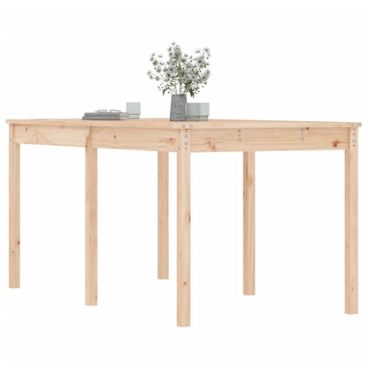 Tuintafel 59,5X82,5X76 Cm Massief Grenenhout 159.5 x 82.5 x 76 cm Natuurlijk grenenhout