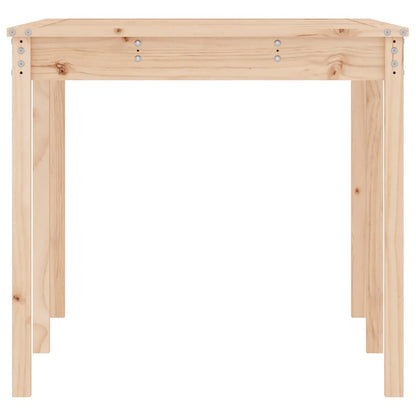 Tuintafel 59,5X82,5X76 Cm Massief Grenenhout 159.5 x 82.5 x 76 cm Natuurlijk grenenhout