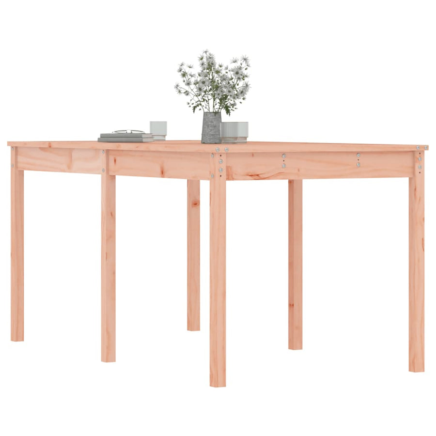 Tuintafel 59,5X82,5X76 Cm Massief Douglashout 159.5 x 82.5 x 76 cm Natuurlijk douglashout