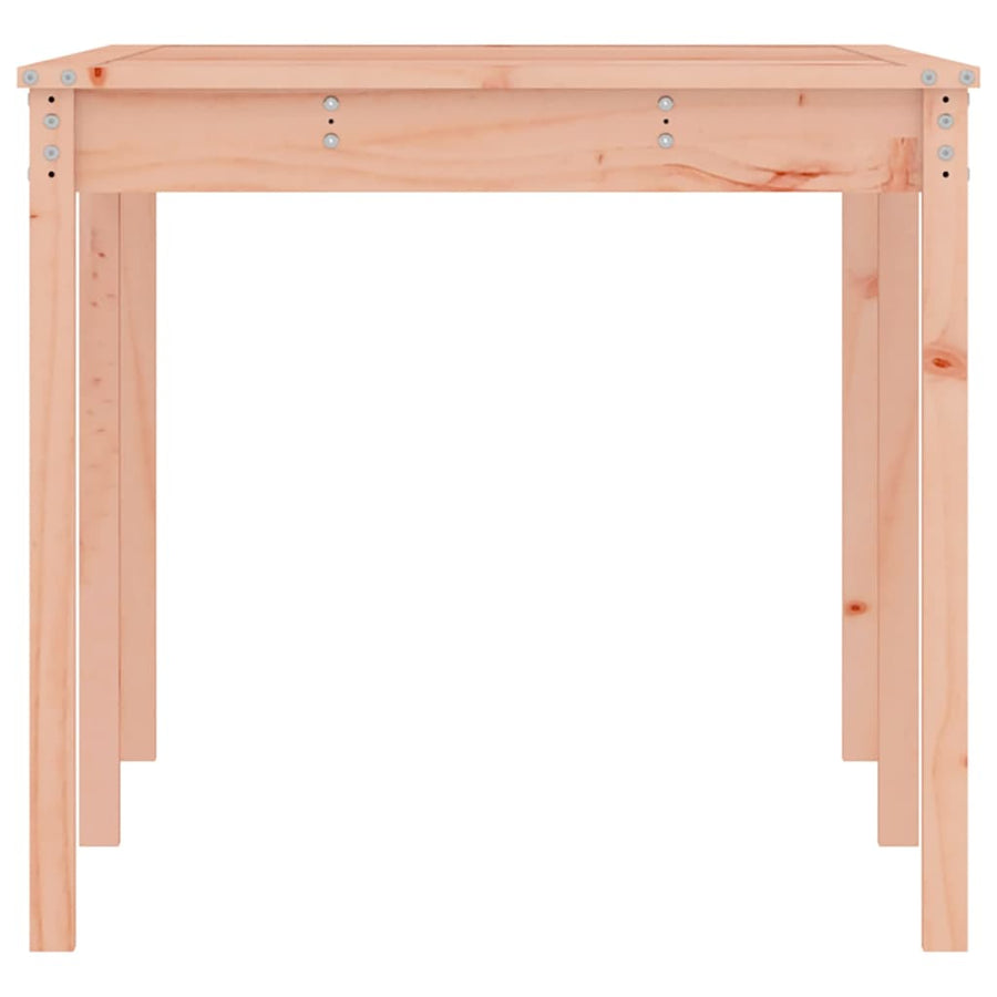 Tuintafel 59,5X82,5X76 Cm Massief Douglashout 159.5 x 82.5 x 76 cm Natuurlijk douglashout